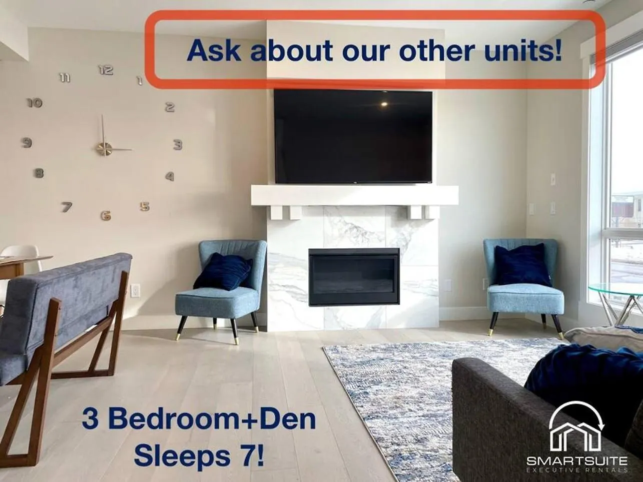 Lägenhet Modern 1Br Home Full Kitchen Smarttv YYC
